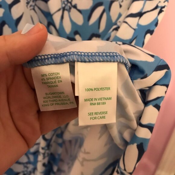 Lilly Pulitzer palm beach petals SAMPLE dress size small - Picture 4 of 4